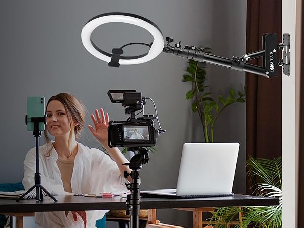 camera mount light stand