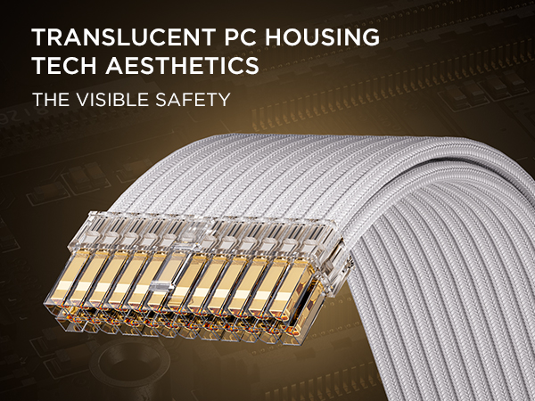 TRANSLUCENT PC HOUSING TECH AESTHETICS THE VISIBLE SAFETY