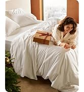 Bedsure Cotton Duvet Cover King, 100% GOTS Organic Cotton Duvet Cover Set, Fair Trade Certified K...