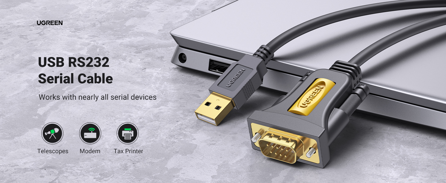 USB to RS232 Adapter Serial Cable