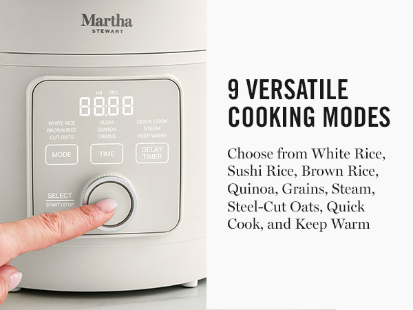 martha stewart, electrics, rice cooker