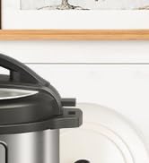 CARORI 1200W 12-in-1 Electric Pressure Cooker 8Qt, Stainless Steel Pressure Cooker, Slow Cooker R...