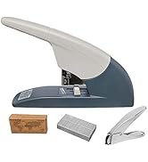 PraxxisPro PowerForce 175 Heavy Duty Flat Clinch Stapler, 20 to 175 Sheets Using one Size 3/4" Le...