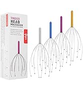 Yeipis 4 Pack Scalp Massagers, Handheld Head Massage Tingler, Scratcher for Deep Relaxation, Hair...