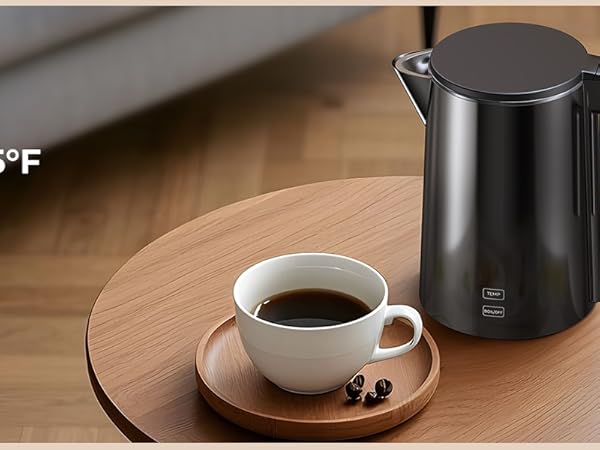 electric kettle temperature control