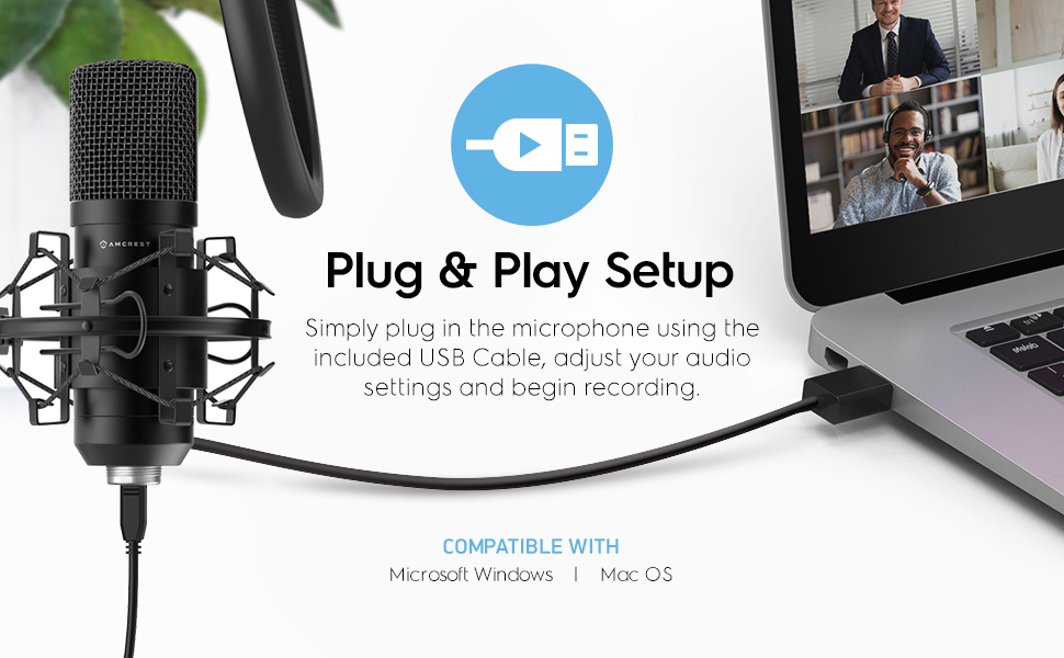 Easy plug and play set up
