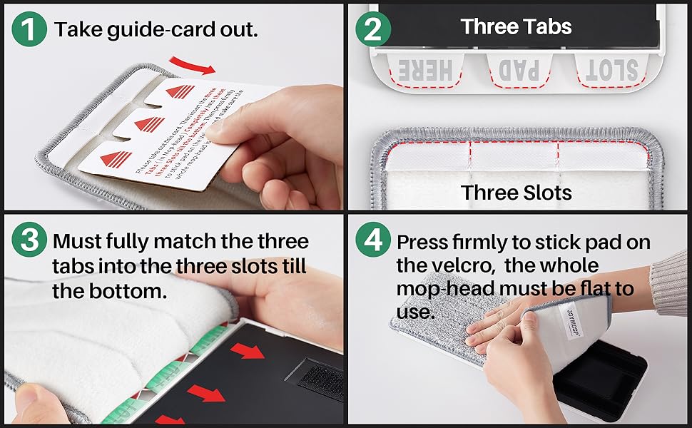 JOYMOOP microfiber pads