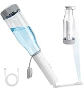 Brarvagur Portable Electric Bidet for Travel, Rechargeable Handheld Bidet Sprayer with 400ml Larg...