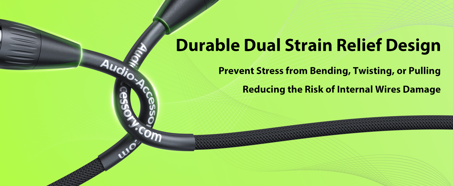 Durable Dual Strain Relief Design