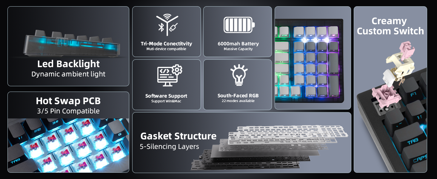 zornher mechanical keyboard