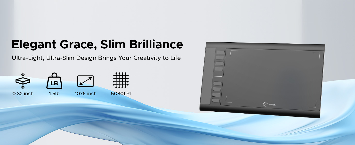 ugee M708 drawing pad