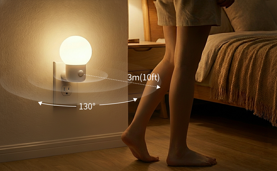 Sensing range: 3m, 130°