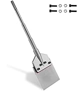 Firecore SDS Max Floor Scraper, 6-in Wide Tile Removal Bit with Long Handle and Heavy Duty Blade