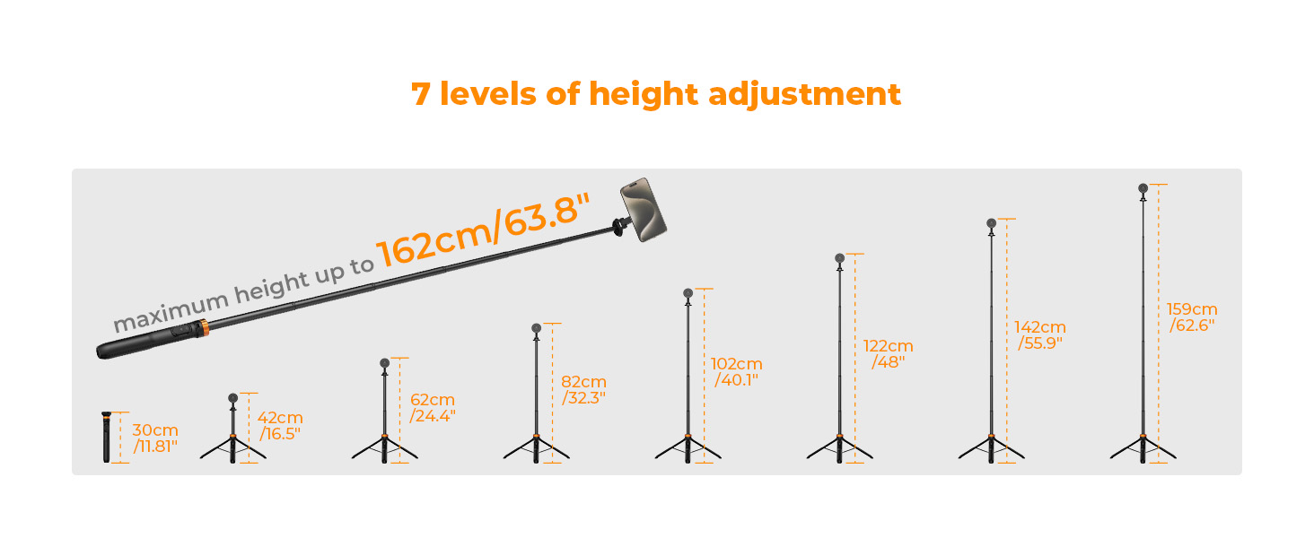 iphone magsafe selfie stick TRIPOD