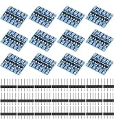 WWZMDiB 12 Pcs Logic Level Shifter Converter Module 4 Channel Bidirectional 3.3V to 5V, 5V to 3.3...