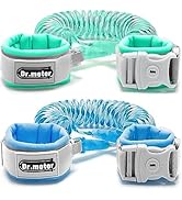 Anti Lost Wrist Link, Dr.meter 2 Pack Toddler Safety Leash with Key Lock, Reflective Child Walkin...