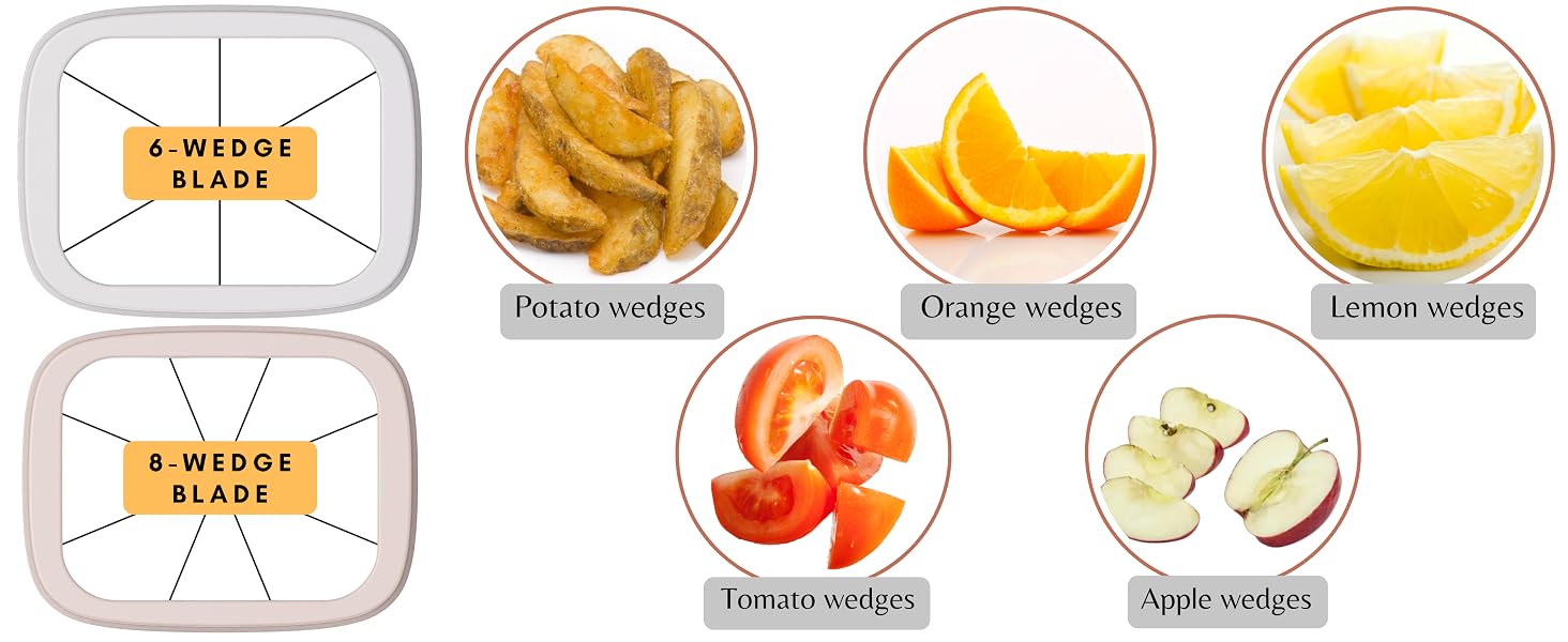 Perfect Vegetable &amp;amp; Fruit Wedges Every Time with the Brieftons PerfectCut Food Chopper