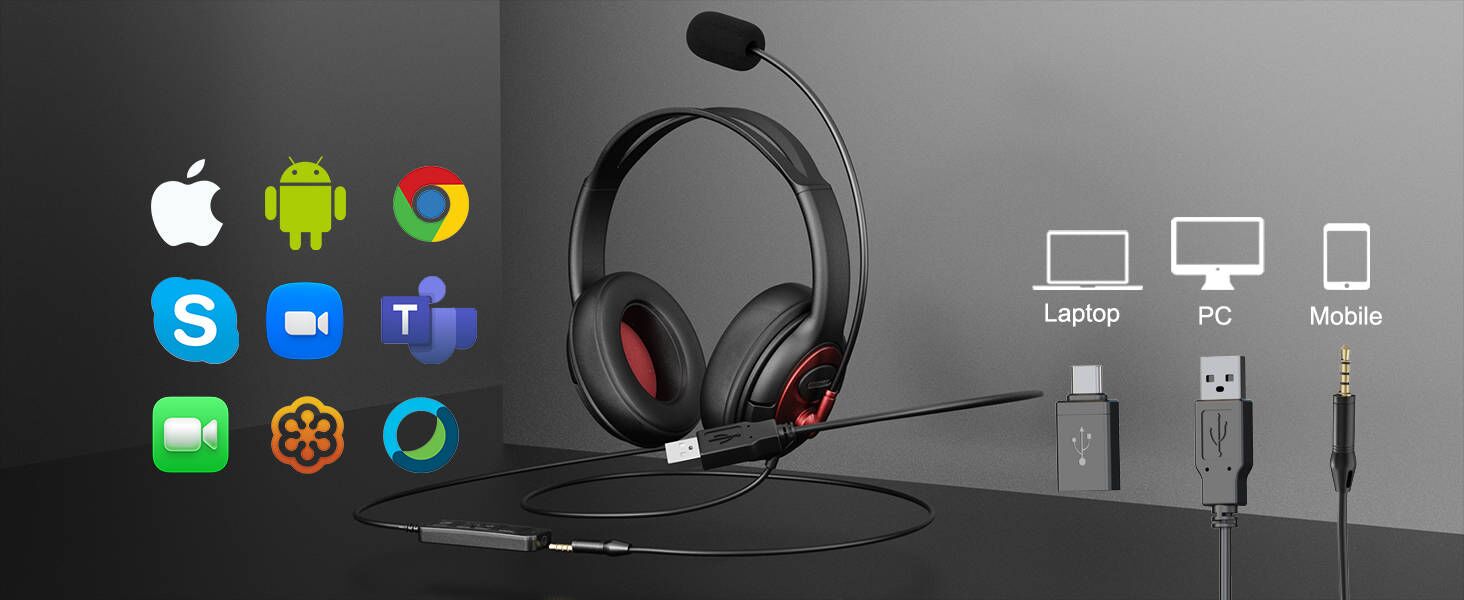 headset for computer 806B