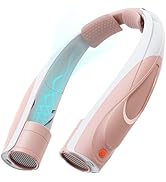 AI Neck Fan, 6 Speeds Powerful Portable Fan, 6000mAh Long-Lasting Battery Faster Cooling, USB-C R...