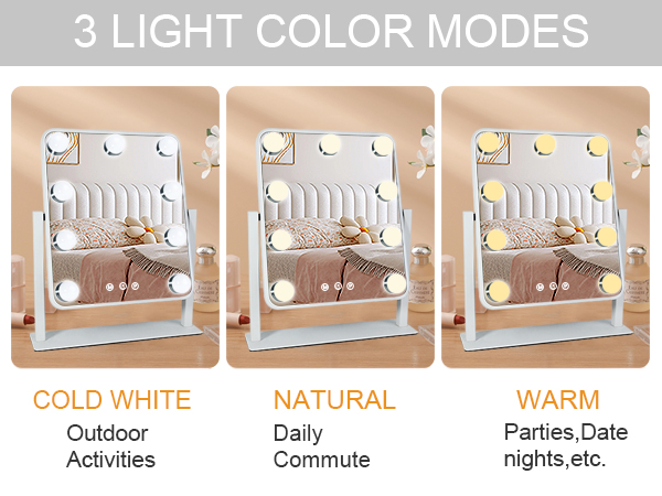 makeup mirror with lights