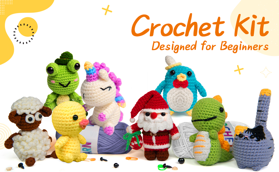 Crochet Kit Designed for Beginners