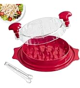 KicthMap Chicken Shredder Tool Twist 9.84in Large Chicken Shredder with Clip Visible Meat Shredde...