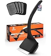 MEKER Grill Brush Bristle Free, Grill Cleaner Brush with 5 BBQ Replacement Head for Cast Iron, St...