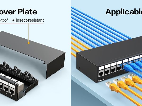12port patch panel