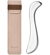 lifechill Stainless Steel Gua Sha Tools for Whole Body, Heavy-Duty Metal Muscle Scraper Tool for ...