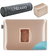 USlixury Ear Piercing Pillow with Foam Plug - Ear Pillow with Off Center and 4.7"X3.2" Hole, Soft...