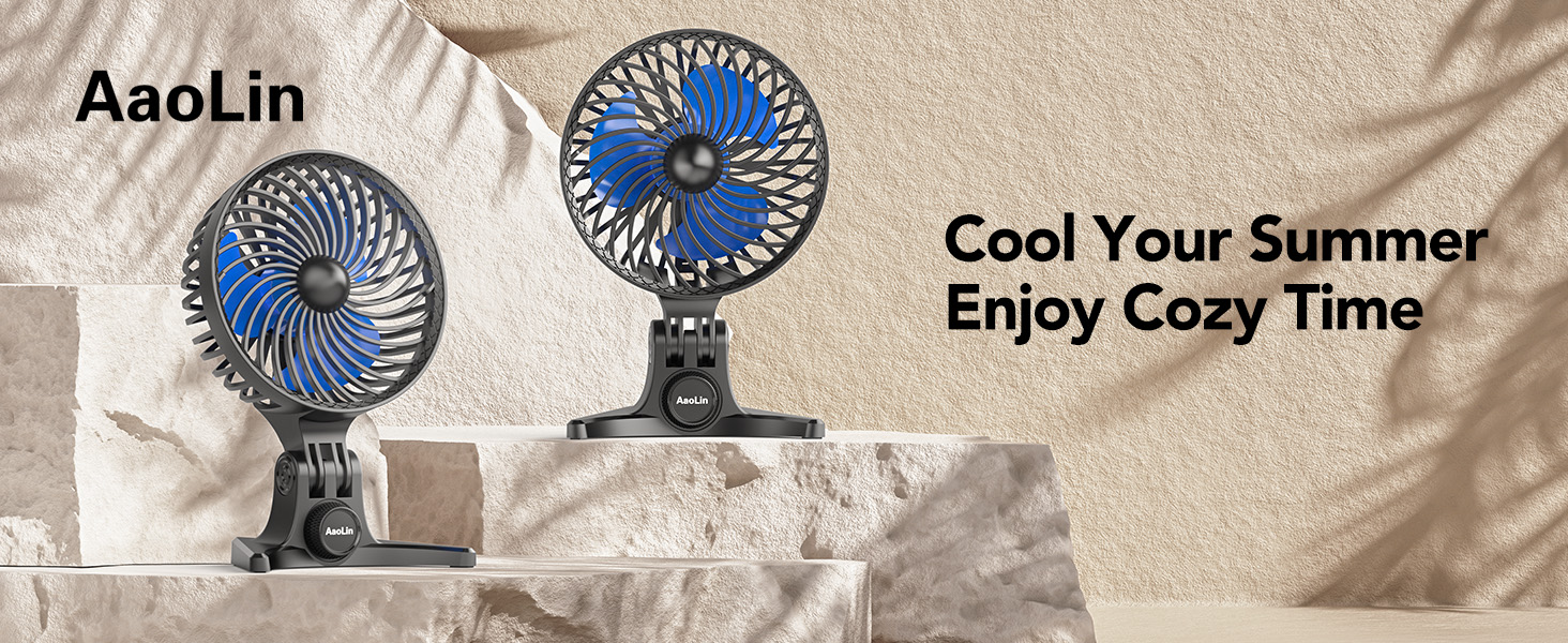 AaoLin USB Desk Fan