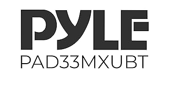 Professional Wireless DJ Audio Mixer - 3-Channel Bluetooth DJ Controller Sound Mixer w/USB Audio