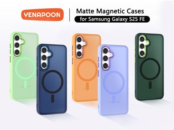 Matte Magnetic Phone Case for samsung galaxy s25 fe