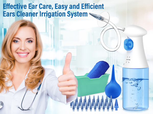 Ear Wax Removal Kit, Safe and Effective to Clean Ear Built Up Wax