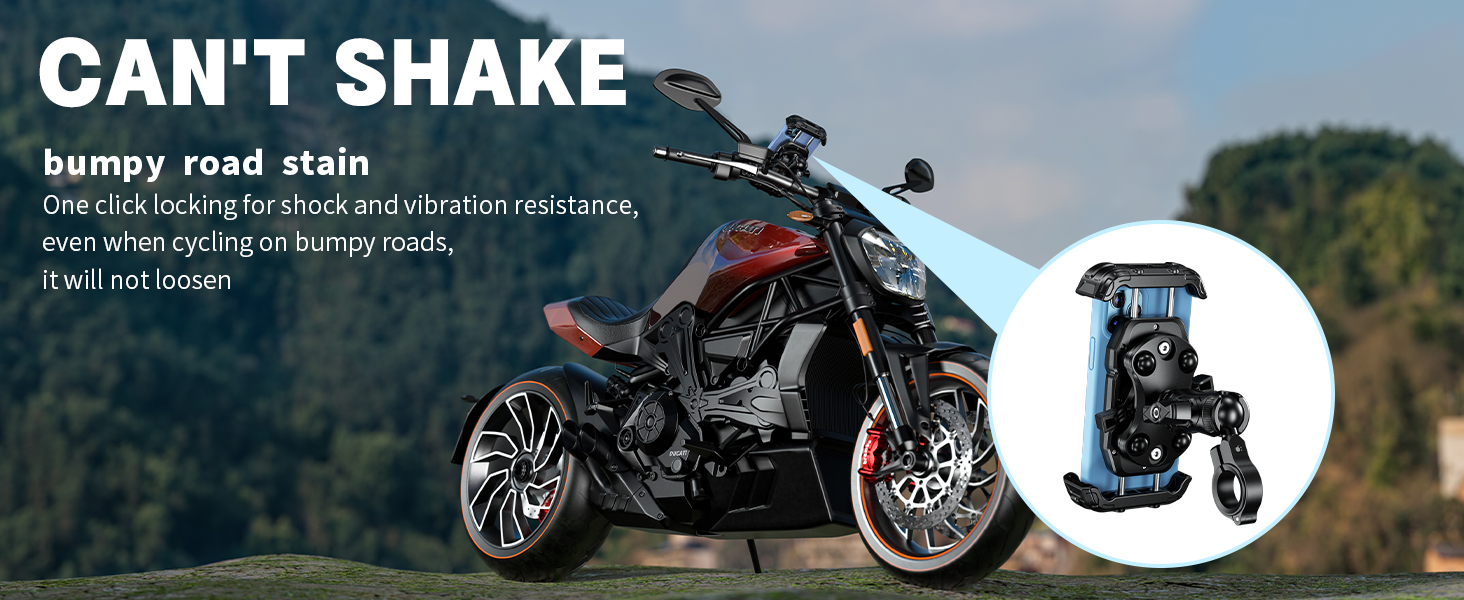 motorcycle phone mount vibration damper