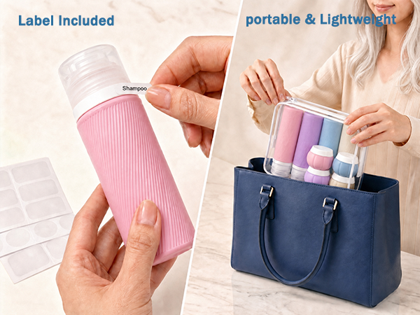 Travel Bottles for Toiletries