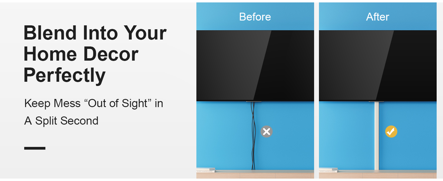 cord hider wall mounted tv