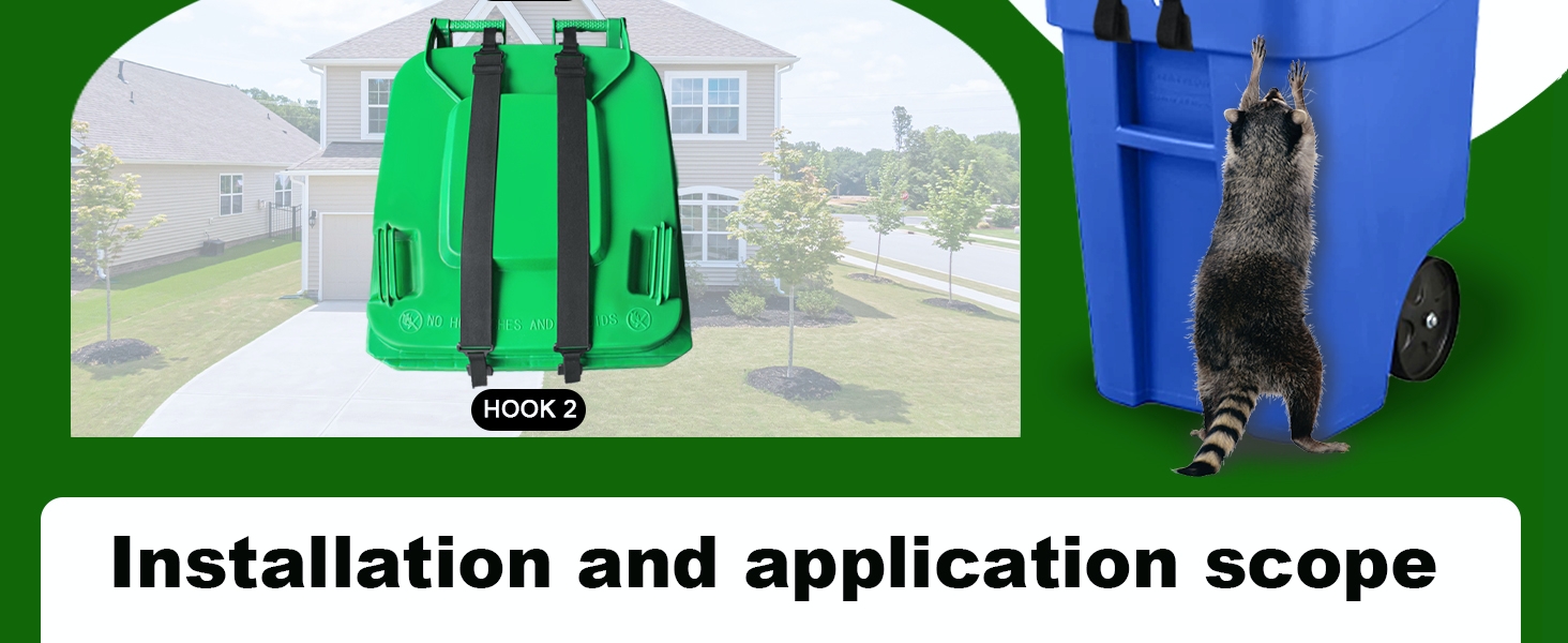 garbage can locks for animals