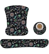 AUPET Mouse Pad Keyboard Wrist Rest Set,Ergonomic Memory Foam Mouse Pads Wrist Support Set,Non-Sl...