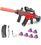 EagleGrove Automatic Sniper Rifle, Electric Soft Bullet Toy Gun for Boys with 60 Dart Bullets, 3 ...