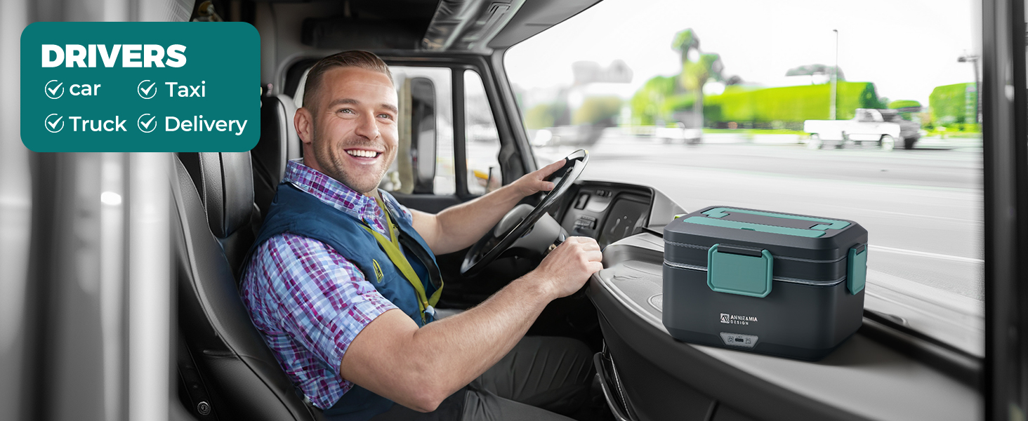 Electric lunch box good for drivers.