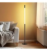 LED Dimmable Floor Lamp with Remote &amp; Foot Switch, 2700–6000K Adjustable Color Temperature &amp; Step...