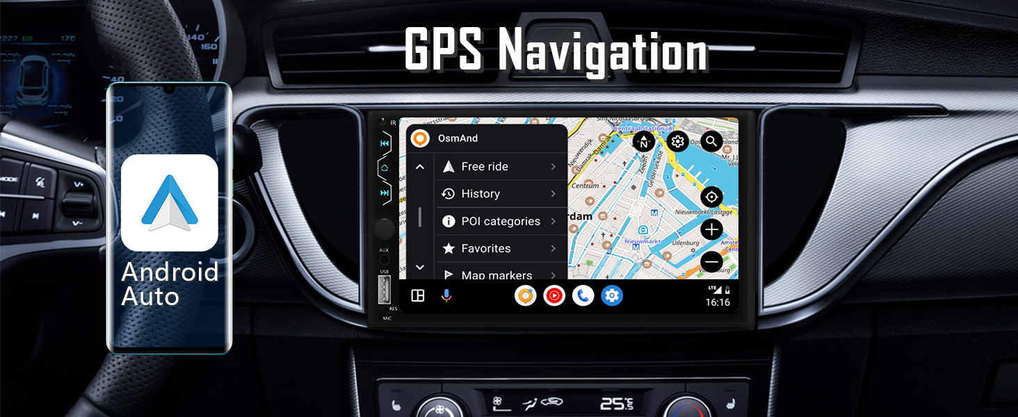 android auto GPS