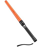 UltraFire 19 Inch Traffic Wand, Cone Flashlight with 3 Modes, Signal Wand for Traffic Control, Pa...
