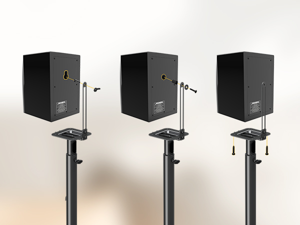 Bookshelf Speaker Stand Pair 