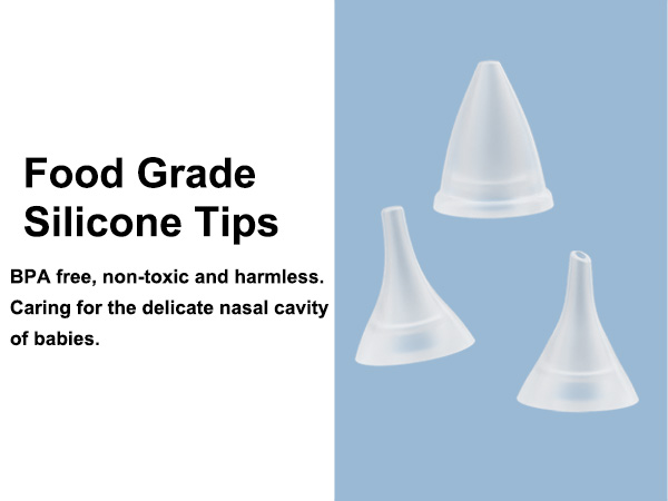 Food grade silicone suction head