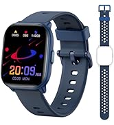 meoonley Kids Watch for Girls Boys with IP68 Waterproof, Girls Watch with 19 Sports Modes, Sleep ...