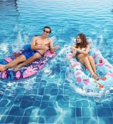 2 Pack Pool Floats Lounger Adult