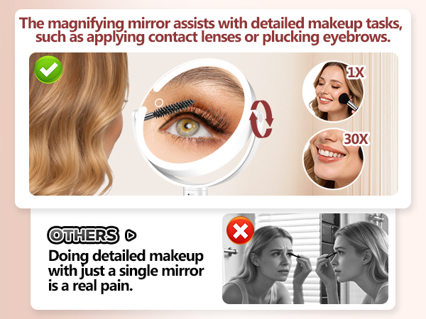 mirror with lights; led mirror; lit mirror