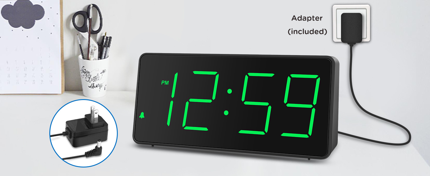 led clock digital